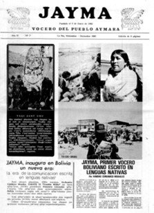 Periódico JAYMA - Vocero del Pueblo Aymara