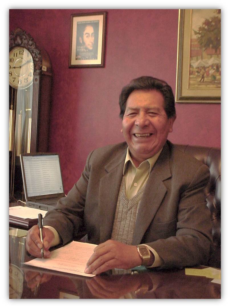 Donato Ayma Rojas como Ministro de Educación